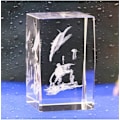 Miniatyrbilde 5 av 5: 1 Stykke Lasergravert Krystalldekorasjon - 3D Havskilpadde