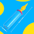Miniatyrbillede 2 af 5: Oppustelig Ballonpumpe Luftpumpe til Ballon, Manuel Inflator