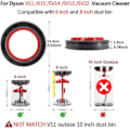 Pikkukuva 3 / 5: Soveltuu Dyson V11 -tiivisteeseen, korvaava kiinteä tiivisterengas Dyson V15:lle, kiinteä pölysäiliön ylätiivisterengas Dyson V11 V15 SV14 SV15 SV22 -imurille