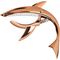 Pikkukuva 2 / 5: 1 kpl Rose Gold Shark Tuning Clip Kitara Sinkkiseosviritys