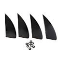 Miniatyrbilde 1 av 5: 4-delt Surf Kiteboard Hale-rorsett Split Rudder Waveboard