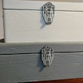 Miniatyrbilde 5 av 5: 2 Toggle Clasp Latches Toggle Lock Lever Closure for Jewelry Box