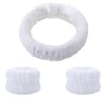 3-pack ansiktsband och handledsband för ansiktsbehandling