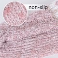 Miniatyrbild 2 av 5: 1 par rosa vintertjocka ullfodrade fluffiga toffelstrumpor