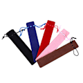 Miniatyrbillede 3 af 5: pcs Farverige Fløjls Pen Pung Snøretræk Snøretræk Pen Pung Vaskbar Bløde Tasker Pen Sleeve Holder Blyant Etui Gave Pen Pung Tilfældig Farve(r)