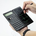 Miniatyrbillede 2 af 5: 12-cifret Standard Funktion Desktop Lommeregner, med 6\" Slettelig