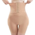 Miniatyrbilde 4 av 5: (L) Kvinners Shapewear Kontrolltruser Body Shaper Rumpe Lifter Polstret Hip Enhancer Sømløst Underbukse Høy Midje Kort