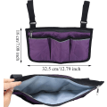 Miniatyrbilde 4 av 5: 1 Stykke Lilla Armlenestøtte Side Organizer Barnevogn Side Multi-Lomme