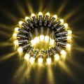 Miniatyrbillede 2 af 5: 12 stk. Mini Vandtætte Batteridrevne LED Papirlygtelys