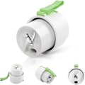 Miniatyrbild 4 av 5: USB-laddningsbar bärbar juicermixer för shakes och smoothies fruktmixer lökhackare rostfri hackare 340 ml 55 W (grön)
