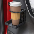 Miniatyrbillede 5 af 5: 2 stk. Universal Justerbar Foldbar Kopholder Sort Bil Drik