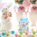 Miniatyrbillede 2 af 5: Sød Flaske 12 stk Slik Chokolade Flasker Æske til Babyshower