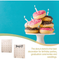 Miniatyrbilde 5 av 5: 1 stk tre-donutstativ donutvegg donut bagel veggutstilling