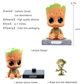 Miniatyrbillede 3 af 4: Bil Dashboard Bobblehead Dukke Sød Bil Tilbehør, Supper Hero A
