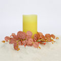 Miniatyrbillede 3 af 5: Blomsterkrans 2-delt sæt af lysringe, kunstig eucalyptus
