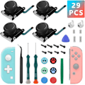 Pikkukuva 1 / 5: Joycon-ohjaimet - Korjaussarja Switch Joyconille, Vaihto-ohjain Nintendo Switch Joyconille ja Switch Litelle