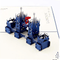 Miniatyrbild 4 av 5: 1 Styck Stereokort Kreativ London Bridge Pop Up