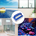 Miniatyrbillede 3 af 5: 2 stk. Svampbørste Swimming Pool Rengøringsbørste Plastik Spa Kar