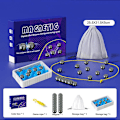 Miniatyrbilde 4 av 5: Magnetisk sjakkspill blå