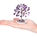 Miniatyrbillede 2 af 5: 1 Stykke Amethyst Mini Krystal Træ Healing Krystal Tumbling