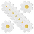 Miniatyrbilde 1 av 5: 20 Daisy papirtallerkener blomsterfestdekorasjoner