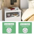 Miniatyrbild 3 av 5: PAIRIER 4-pack Mini LCD Digital Inomhus Hygrometer Termometer