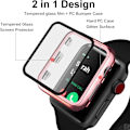 Miniatyrbild 2 av 5: 2 stycken kompatibla med Apple Watch Series 1/2/3 42mm skal,