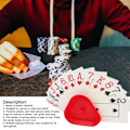 Pikkukuva 4 / 5: Neljäväripokeriteline Kolmion muotoinen pokeriteline 4 väriä