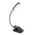 Miniatyrbilde 1 av 5: Leselys, 9 LED Leselys Klipslampe USB Oppladbar,