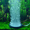 Miniatyrbillede 5 af 5: Rund stenplade til iltluftapparat, akvarieluftbobleplade, stenluftbobleplade til fiskebeholderakvarium, diameter 13 cm