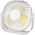 Miniatyrbillede 3 af 5: Bærbar USB Mini Bordventilator, 2 Hastigheder Skrivebordsventilator
