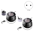 Miniatyrbillede 2 af 5: Halloween Røgmaskine Led Luftfugter Tåge Mist Maker Farve Skift