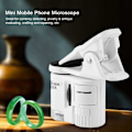 Miniatyrbillede 2 af 5: Telefonmikroskop, 9595W 60X håndholdt mobil forstørrelsesglas LED