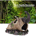 Miniatyrbilde 5 av 5: Harpiks reptil ornamenter, simulering harpiks akvarium, glass