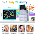 Miniatyrbillede 3 af 5: Farverig LCD Skrivetablet, Bærbar Tegnetablet til Børn, 15