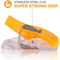 Miniatyrbillede 4 af 5: Magic Clips - 100 pr. pakke Multifunktionelle syclips Binding