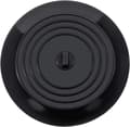 Diameter 15cm, svart, 1 stk, tykkere vask utvidet silikon