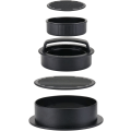 Miniatyrbillede 1 af 5: 3 i 1 Burgerpresse med 200 Non-Stick Papirer, Burgerkødspresse,