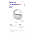 Miniatyrbild 5 av 5: 1 Styck Smart Bluetooth-högtalare Trådlös Laddare Sängbord Nattelampa