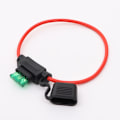 Miniatyrbillede 3 af 5: 2 Pak 12GA Sikringsholder, Inline Sikringsholder 12 Gauge Sikring