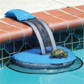 Miniatyrbillede 2 af 5: Oppustelig swimmingpool chipmunk and, frø Rescue Escape Ramp