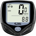 Miniatyrbillede 1 af 5: Vandtæt trådløs cykelcomputer - LCD-baggrundsbelyst display til visning af S