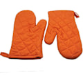 Miniatyrbillede 4 af 5: Par af varmebestandige ovnluffer, orange, one size