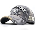 Miniatyrbillede 1 af 5: Vintage Baseball Cap Mænd Spark Bogstaver Cap Snapback Hip Hop Flat
