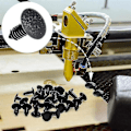 Miniatyrbillede 4 af 5: Nye 100 stk. 7,5-8 mm Honeycomb Pins Honeycomb Laser-bed Hold Down Pins Honeycomb Fixing Needle Laser-en Fast 2023