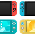 Pikkukuva 4 / 5: Joycon-ohjaimet - Korjaussarja Switch Joyconille, Vaihto-ohjain Nintendo Switch Joyconille ja Switch Litelle