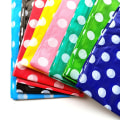 Miniatyrbilde 4 av 4: Sett med 8 farger rektangulær PVC oljeklut 137*183cm Polka Dot