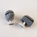 Miniatyrbillede 2 af 5: 2 x Rullende Bruseværelsesdørruller (25mm)