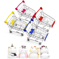 Miniatyrbillede 5 af 5: 5 stk. Mini indkøbsvogn, Mini supermarkedshåndvogn, Indkøbsvogn