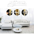 Miniatyrbillede 5 af 5: 8 stk. Sofa Sektionsforbindelser, Galvaniseret Jern Sofa Sektion